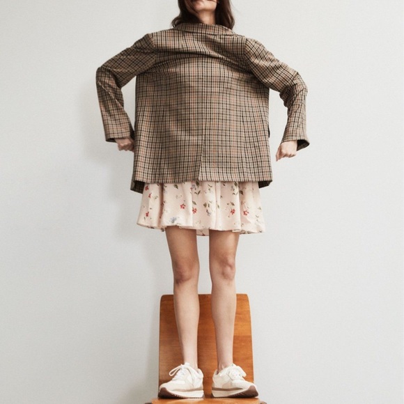 Madewell Dorset Blazer in Coster Plaid - Picture 7 of 8